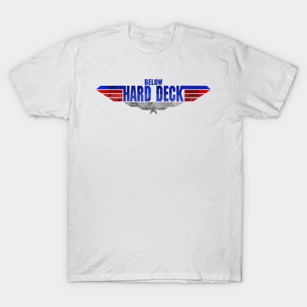 Top Gun Maverick Movie Logo Retro Vintage T-Shirt by ArtIzMuzikForTheEyez